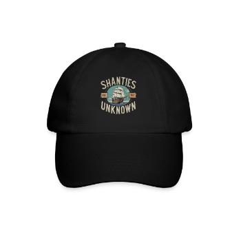 Sailors Sea Shanty Singing Ship Adventures - Baseball Cap - black/black - Front