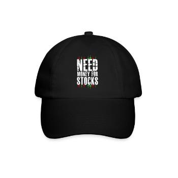 Trader Stocks Stock exchange Capitalism - Baseball Cap - black/black - Front