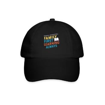 Georgia Homeschool Mom Life in Peach State - Baseball Cap - black/black - Front