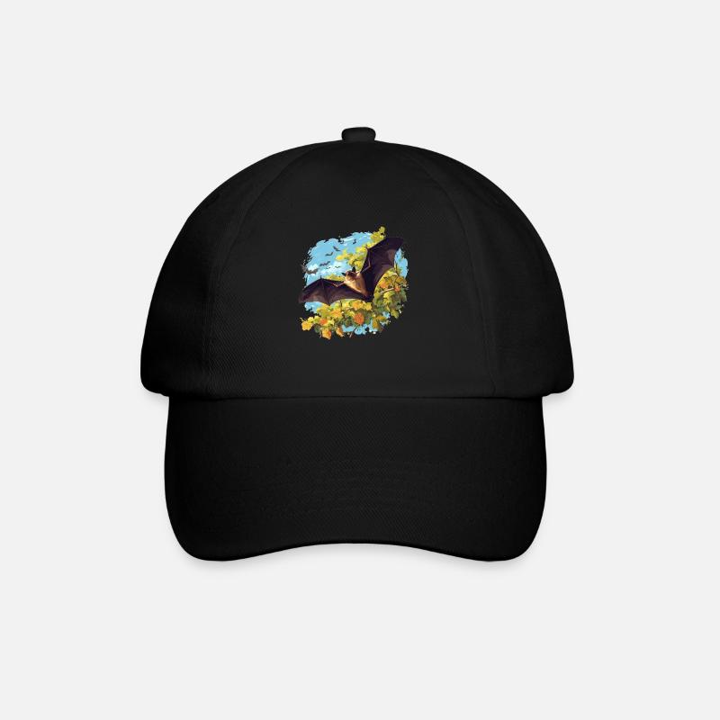 Chauve-souris Chauve-souris - Casquette classique - noir/noir