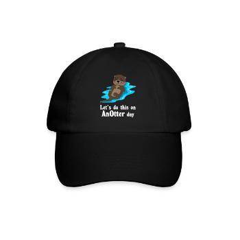 Otter AnOtter Otters - Baseball Cap - black/black - Front
