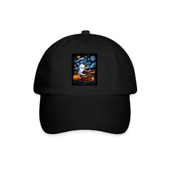 Cadeau d’Halloween Femmes Hommes Enfants Décoration - Casquette classique - noir/noir - Devant