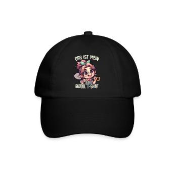 Garten Geschenk Gärtnerin Geburtstag Geschenk - Baseballkappe - Schwarz/Schwarz - Vorne