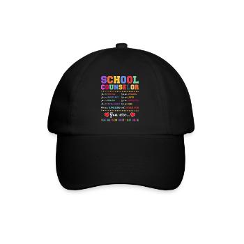 Conseiller scolaire Conseiller scolaire - Casquette classique - noir/noir - Devant