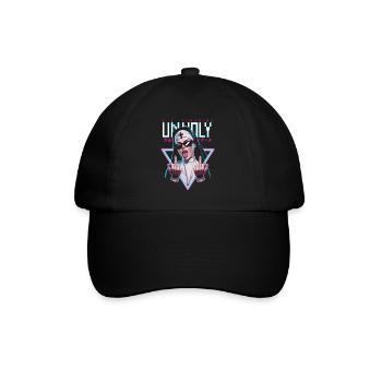 Provocative and expressive – rebellious fashion - Baseball Cap - black/black - Front
