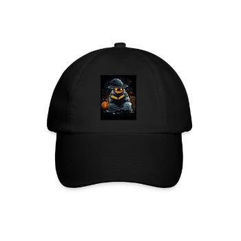 Cadeau d’Halloween Femmes Hommes Enfants Décoration - Casquette classique - noir/noir - Devant