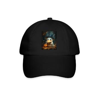 Cadeau d’Halloween Femmes Hommes Enfants Décoration - Casquette classique - noir/noir - Devant