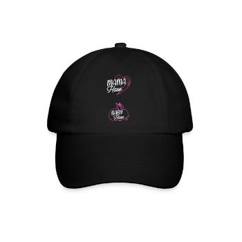 Maman Lapin Bébé Lapin Fête des Mères - Casquette classique - noir/noir - Devant