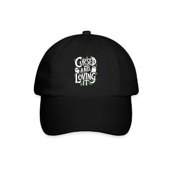 Ghost Bait Halloween Parapsychology Paranormal - Baseball Cap - black/black - Front