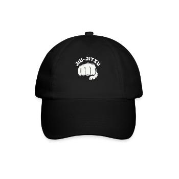 Graphismes de poing de jiu-jitsu cool - Casquette classique - noir/noir - Devant
