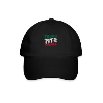 Tequila - Baseball Cap - black/black - Front