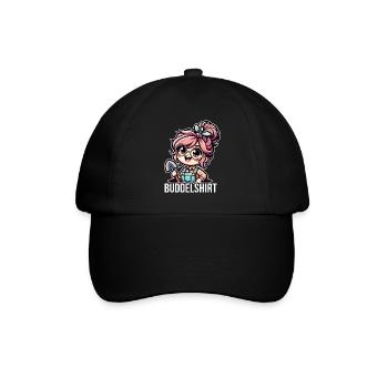 Garten Geschenk Gärtnerin Geburtstag Geschenk - Baseballkappe - Schwarz/Schwarz - Vorne