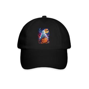 Cadeau d’Halloween Femmes Hommes Enfants Décoration - Casquette classique - noir/noir - Devant
