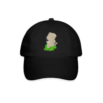 Dog Jogger Jogging Sport - Baseball Cap - black/black - Front