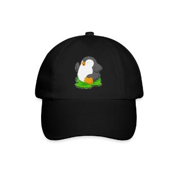 Penguin Jogger Jogging Sport - Baseball Cap - black/black - Front