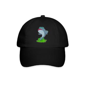 Whale Jogger Jogging Sport - Baseball Cap - black/black - Front