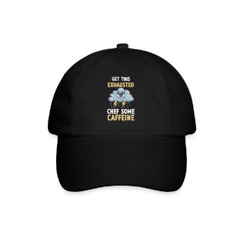 Exhaustion and burnout Koch motivation - Baseball Cap - black/black - Front