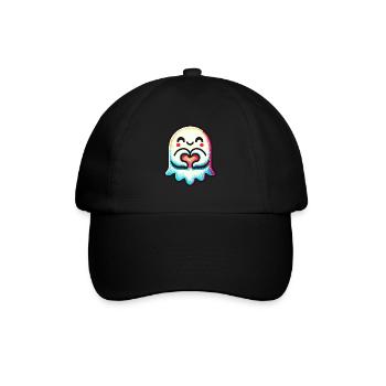 My Halloween Boo Cute Love Ghost - Baseball Cap - black/black - Front