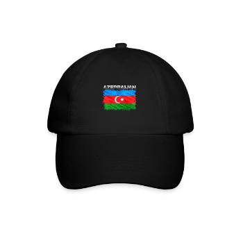 Azerbaijan - Baseball Cap - black/black - Front
