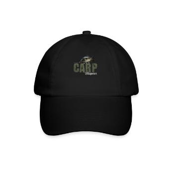 Carp Whisperer - Baseball Cap - black/black - Front