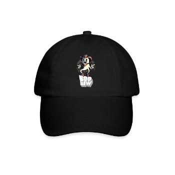 Cool Cowboy Ghost Says Boo Haw - Baseball Cap - black/black - Front