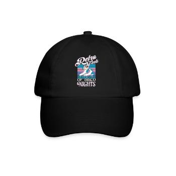 Roller Skating Skate Retro Feels Disco Nights Gift - Baseball Cap - black/black - Front