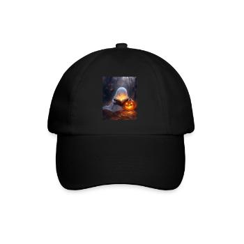 Cadeau d’Halloween Femmes Hommes Enfants Décoration - Casquette classique - noir/noir - Devant