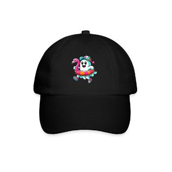 Été Halloween Drôle Mode de vie Rétro Vintage - Casquette classique - noir/noir - Devant