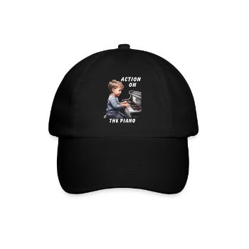 ACTION ON THE PIANO - Baseball Cap - black/black - Front