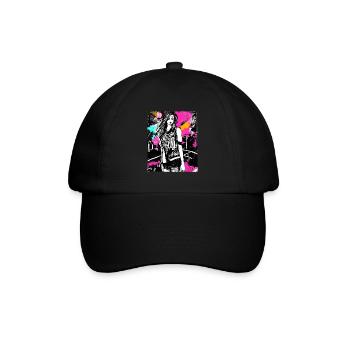 Bold Street Fashion Art - Baseball Cap - black/black - Front