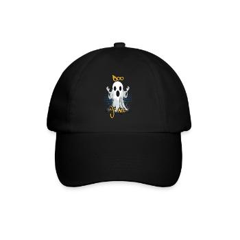 Funny Ghost Design Costume Idea For Cool - Baseball Cap - black/black - Front