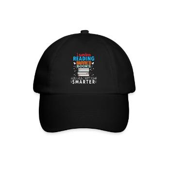 Womens I Survived Reading Banned Books - Baseball Cap - black/black - Front