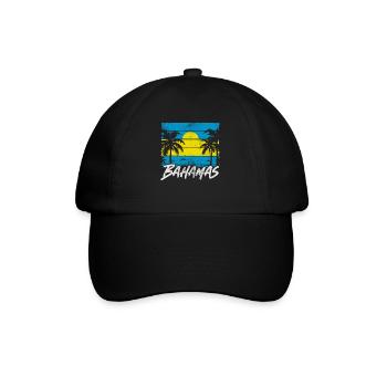 Bahamas - Casquette classique - noir/noir - Devant