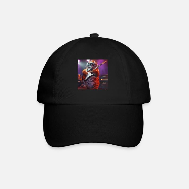 Tiger - Baseballkappe - Schwarz/Schwarz