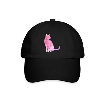 Bombay cat Bombay cat Colorful - Baseball Cap - black/black - Front