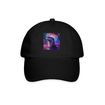 Otter - Baseball Cap - black/black - Front