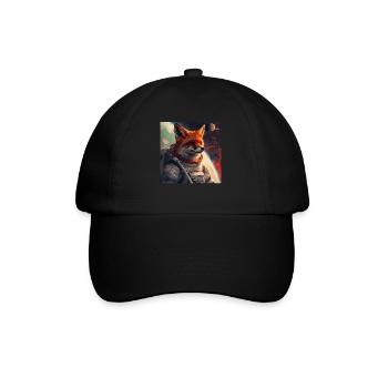 Renard - Casquette classique - noir/noir - Devant
