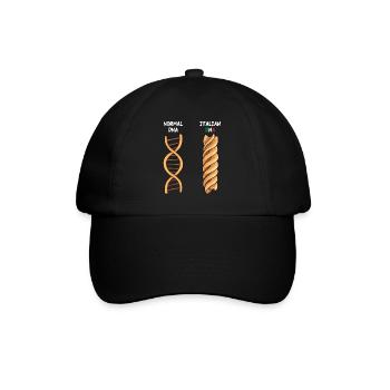 Normal DNA Italian DNA - Baseball Cap - black/black - Front