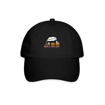 Halloween Costume GHOST TRAIN Halloween Party - Baseball Cap - black/black - Front