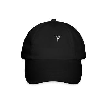 Jesus Christ Christian Christianity God Bible - Baseball Cap - black/black - Front