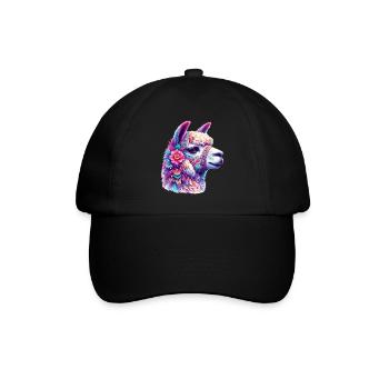 Alpaca - Baseball Cap - black/black - Front