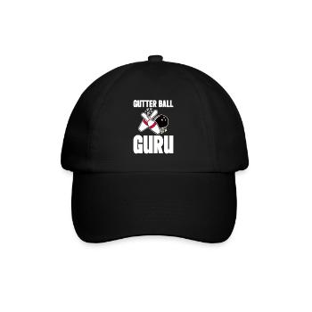 Gutter Ball Guru 4 - Baseballkappe - Schwarz/Schwarz - Vorne