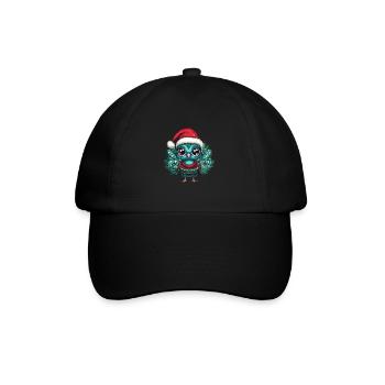Bande dessinée de Noël Peacock Bird - Casquette classique - noir/noir - Devant