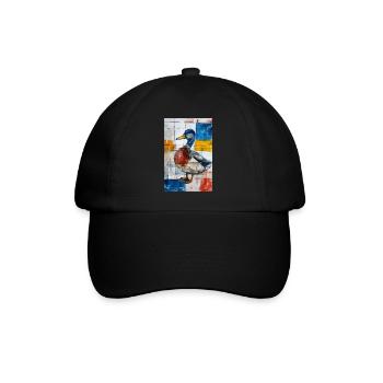 Duck - Baseball Cap - black/black - Front