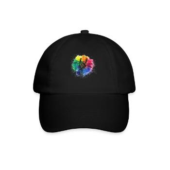Drums Drums Drumstick Drummer Music Band Rock - Baseball Cap - black/black - Front