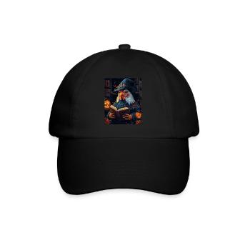 Halloween Gift Women Rooster Men Kids Decoration - Baseball Cap - black/black - Front