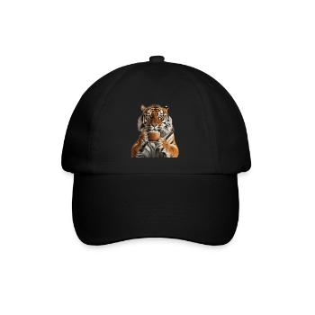 Tiger - Baseball Cap - black/black - Front