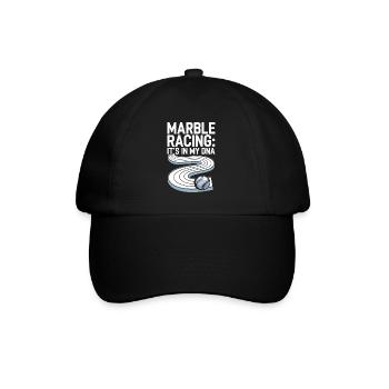 Des aventures palpitantes de courses de billes pour les passionnés - Casquette classique - noir/noir - Devant