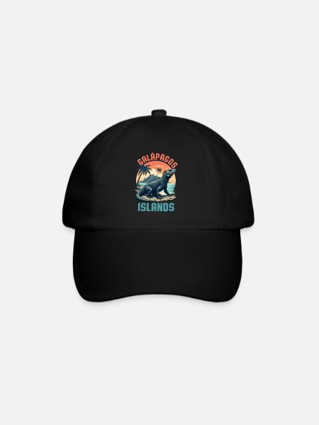 Islas Galápagos - Gorra béisbol - negro/negro