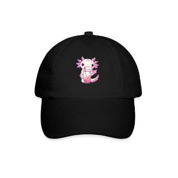 Thé à bulles Boba BubbleTea Kawaii Japan Tea Kpop - Casquette classique - noir/noir - Devant